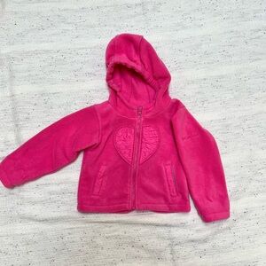 Columbia Kids' Fuchsia Heart Hoodie